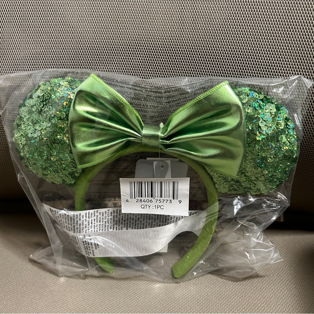 Disney’s Parks St Patricks Day Kelly Green Ears - New